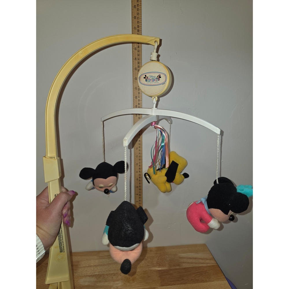 vintage Disney Babies Musical Mobile Baby Mickey Collection by Dolly